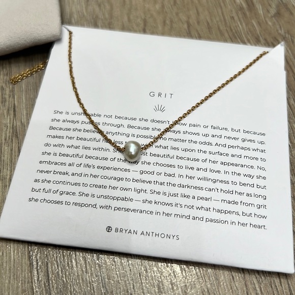 Bryan Anthonys Jewelry - Bryan Anthonys Grit Necklace Pearl- comes in a box
